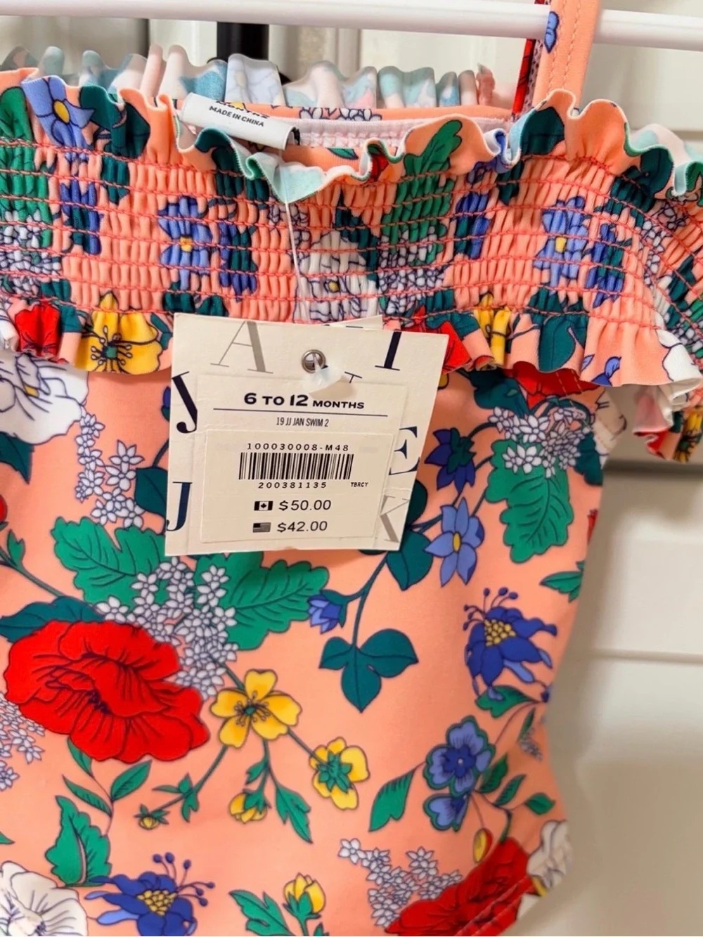 Janie and jack baby girl swimsuit